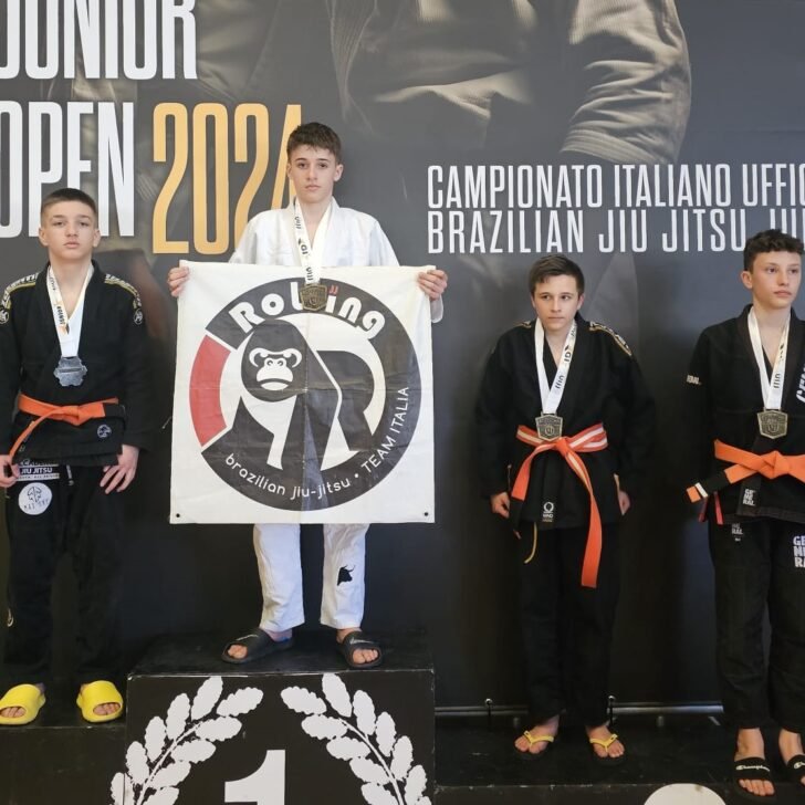 Brazilian Jiu Jitsu: 10 medaglie per gli alessandrini della Rolling JJ ai campionati italiani junior