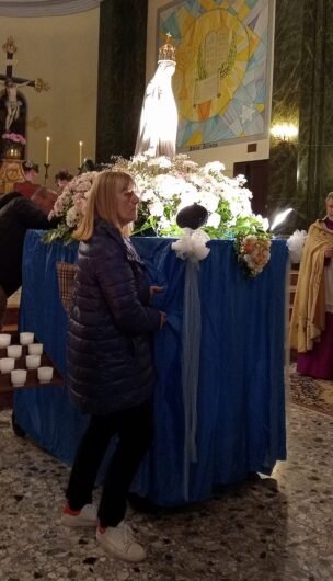 Sabato a Litta Parodi la processione della Madonna di Fatima