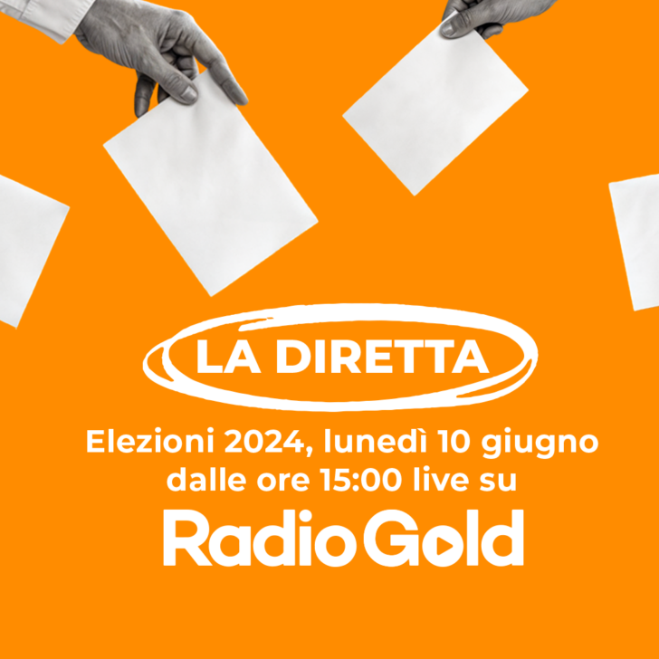 Elezioni: Radio Gold lunedì 10 giugno in diretta per raccontarle