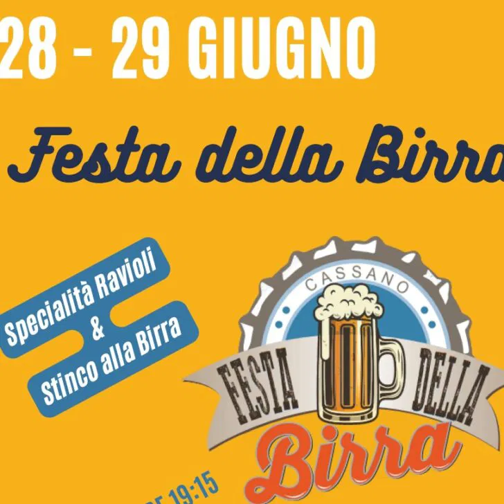 Dal 28 al 30 giugno Festa della birra e Sagra di San Pietro a Cassano Spinola