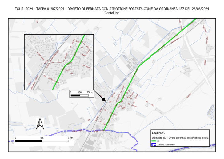 Divieti e chiusure delle vie per il passaggio del Tour de France ad Alessandria