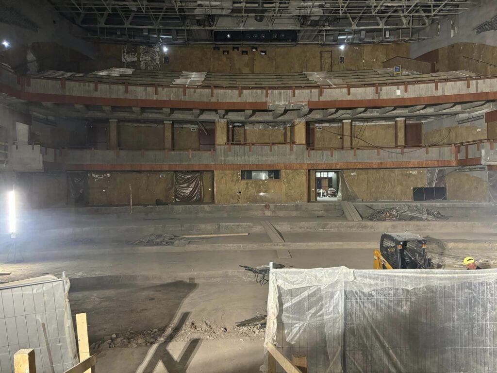 Cantiere teatro comunale alessandria 9 luglio 2024
