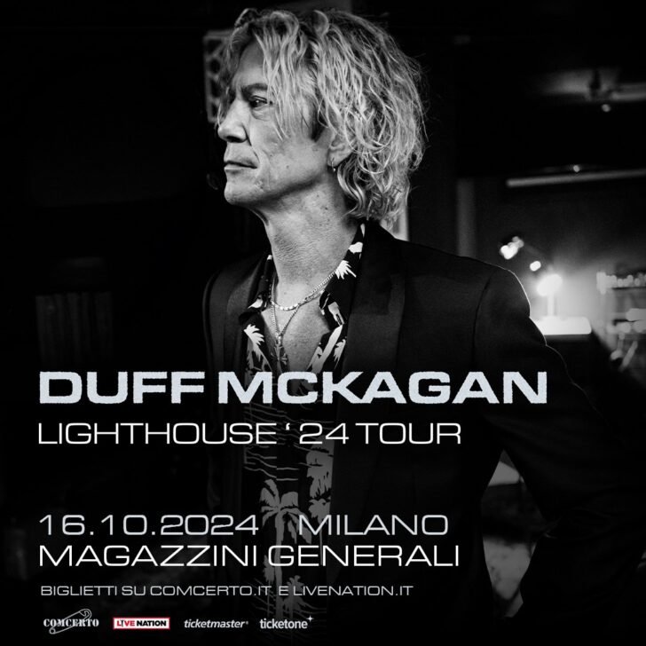 Duff Mckagan in Italia per un’unica data con il nuovo album solista