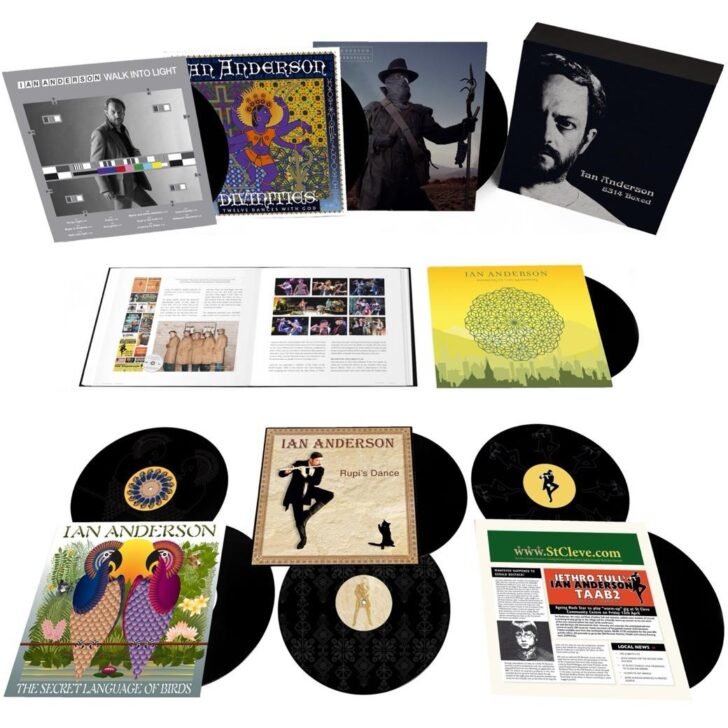 Ian Anderson pubblica “8314 Boxed”, un cofanetto di 10 dischi
