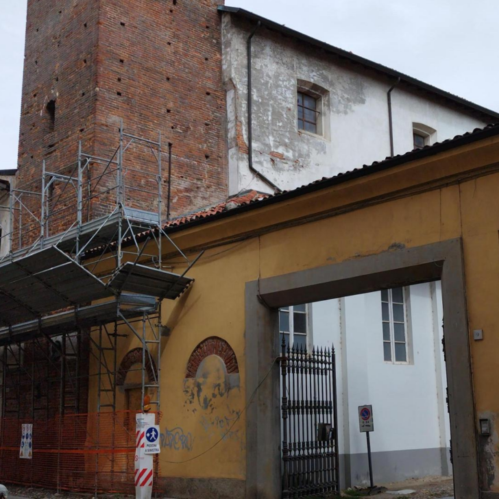 Lavori in Via Luigi Porta all’ex monastero di San Dalmazio dal 17 al 22 luglio