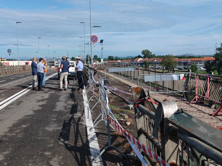 Ponte Tiziano resta chiuso: ancora non quantificabili i tempi di riapertura