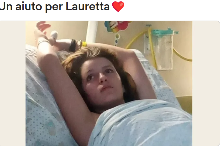 Lauretta, 14enne in lotta contro una malattia misteriosa: aperto il GoFundMe per le cure al Mondino