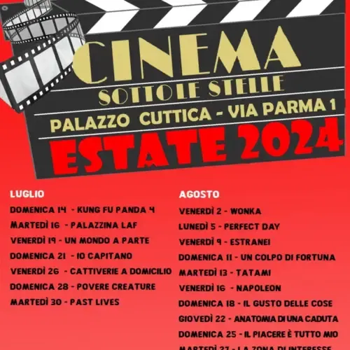 Cinema sotto le stelle ad Alessandria: annullata la proiezione di questa sera