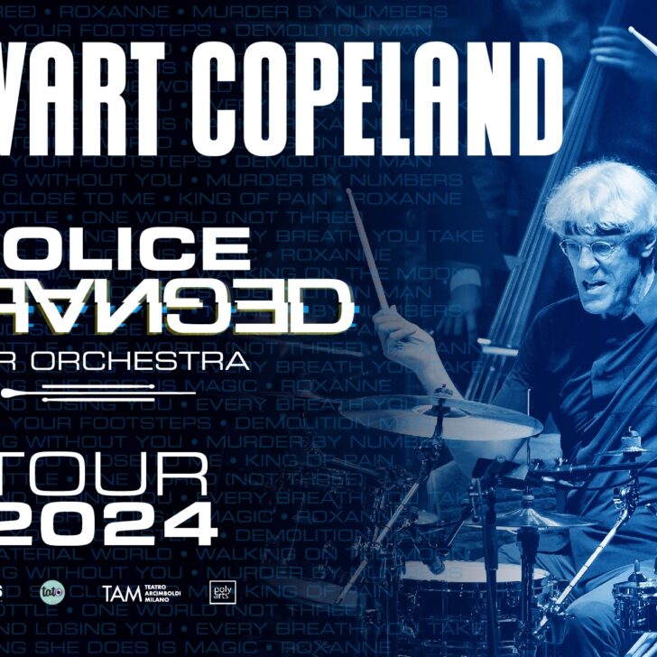 Stewart Copeland arriva a Milano con Police Deranged For Orchestra