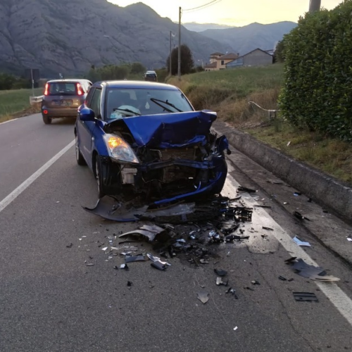 Scontro frontale tra due auto ad Albera Ligure: nessun ferito