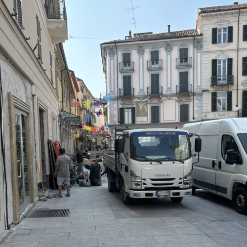 Piazzetta della Lega torna libera: via il cantiere