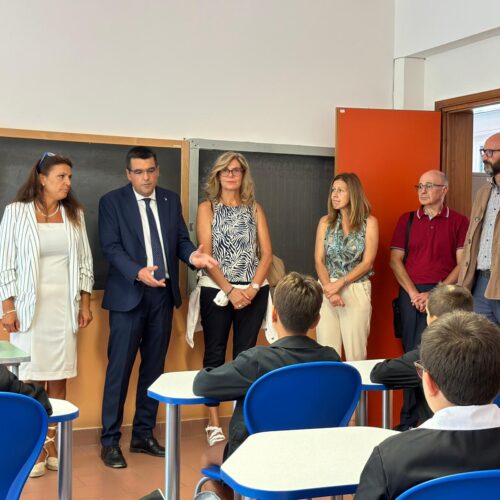 A Rocchetta Ligure la visita dell’assessore regionale Bussalino per l’inizio dell’anno scolastico