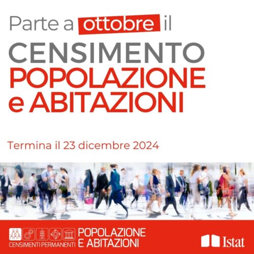 Dal 7 ottobre le rilevazioni per il censimento della popolazione a Casale