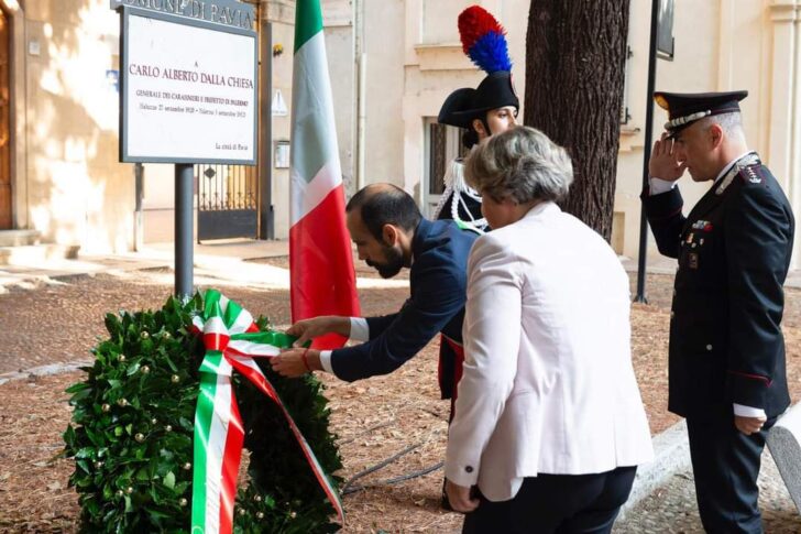 Pavia ricorda le vittime dell’attentato al Prefetto Carlo Alberto Dalla Chiesa