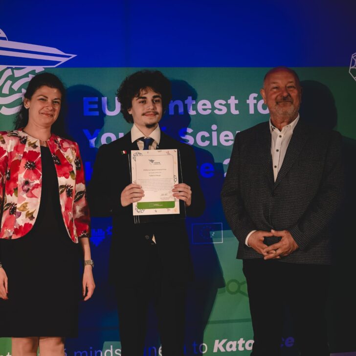 Studente alessandrino premiato dall’UE: è una delle giovani menti più creative in campo scientifico