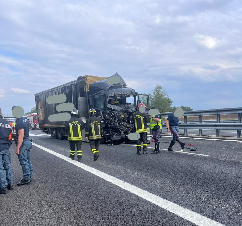 Incidente a21 autostrade