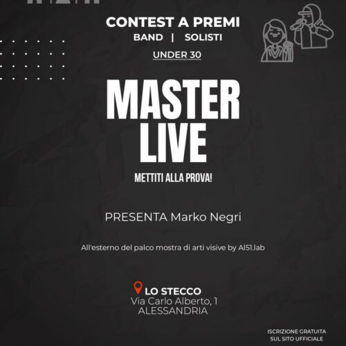 Sabato e domenica ad Alessandria un contest dedicato ai talenti emergenti