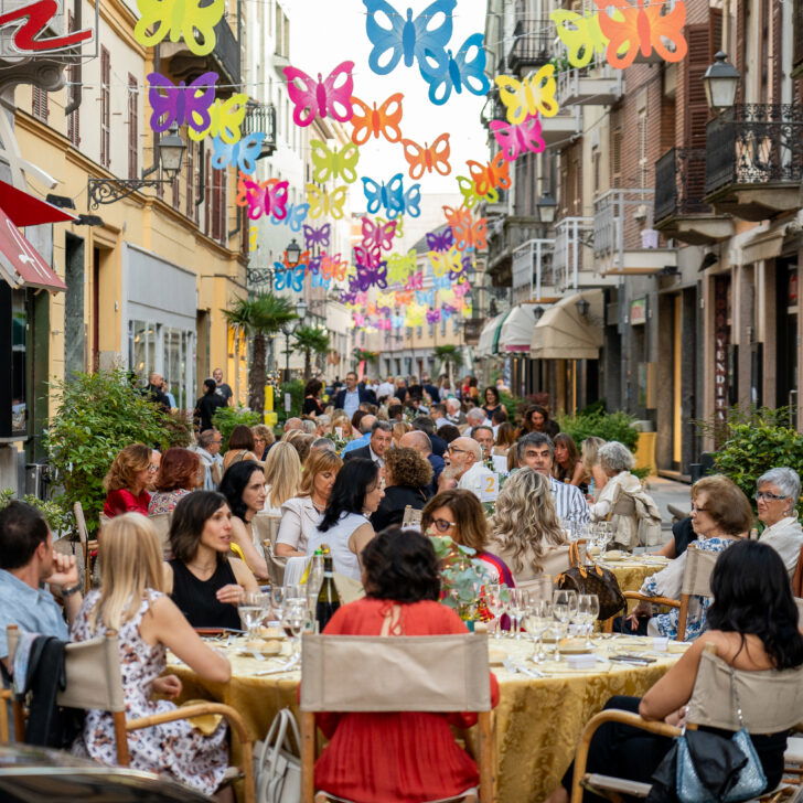 Venerdì Party della solidarietà in via dei Martiri ad Alessandria