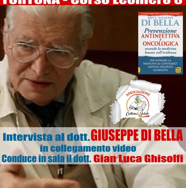 Giuseppe Di Bella a Tortona per parlare di “Prevenzione infettiva e oncologica”