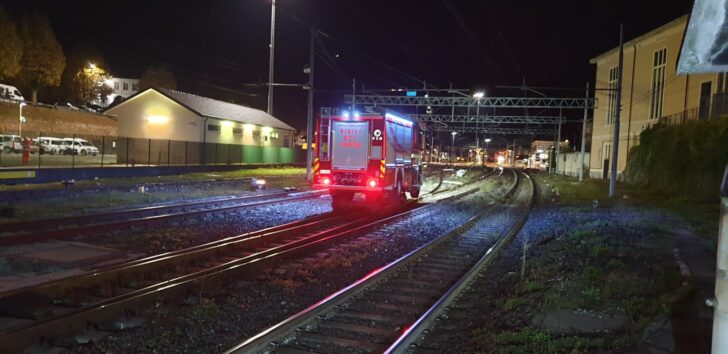 Sulla Genova-Arquata simulato problema a un treno con carico pericoloso per testare i piani di emergenza