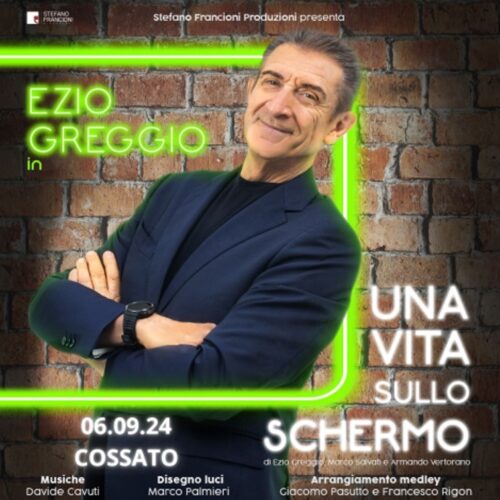 Ezio Greggio torna nella sua Cossato per raccontare la sua vita sullo schermo e 40 anni di tv e cinema