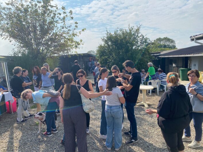 Festa a 4 zampe al canile rifugio Cascina Rosa di Valmadonna. Assessora Cazzulo: “Grazie a tutti i volontari”