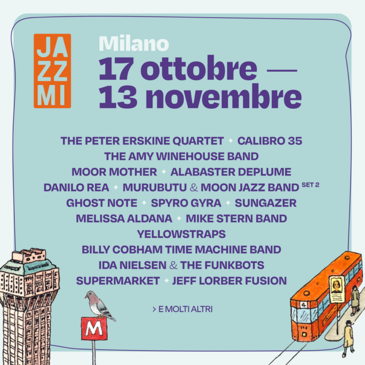 A Milano arriva la nona edizione di JAZZMI dal 17 ottobre al 13 novembre