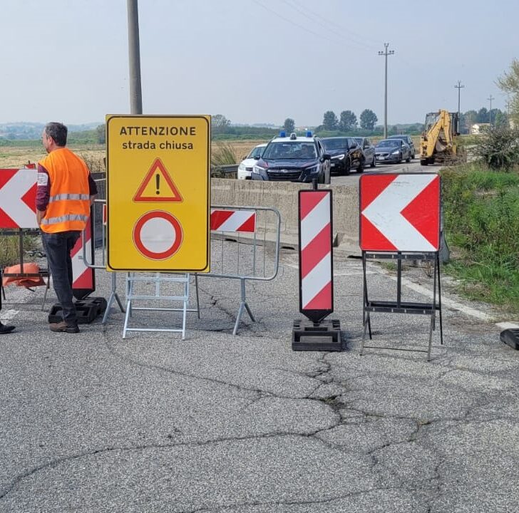 Ponte di Bassignana: riapertura non prima dell’estate 2025. Il cantiere sulla Colla durerà 40-50 giorni