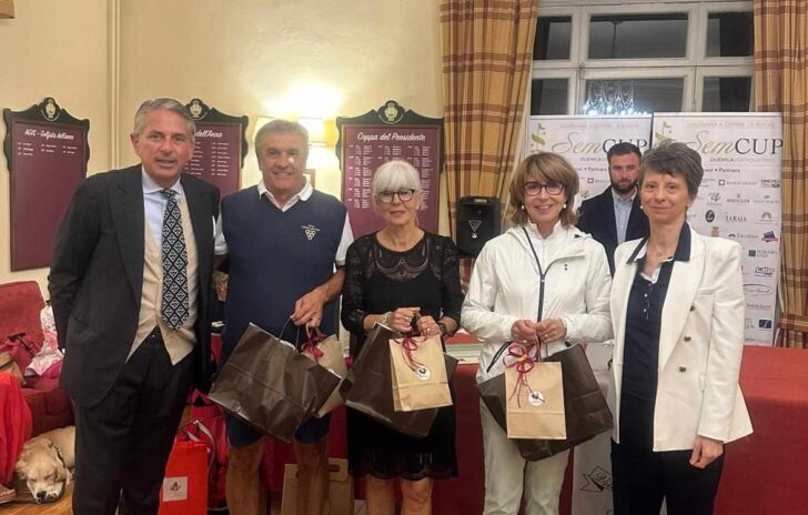 Golf, Sem Cup: oltre centro giocatori alla finale di Villa Carolina. Donati 7800 euro in beneficenza