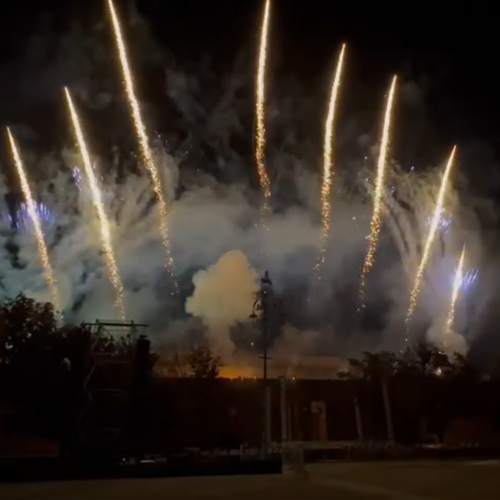 Fuochi d’artificio e musica: la Festa del Vino spettacolare anche nel cielo