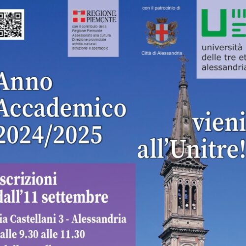 Università delle Tre Età di Alessandria: corsi, laboratori e gite culturali per tenere la mente sempre allenata