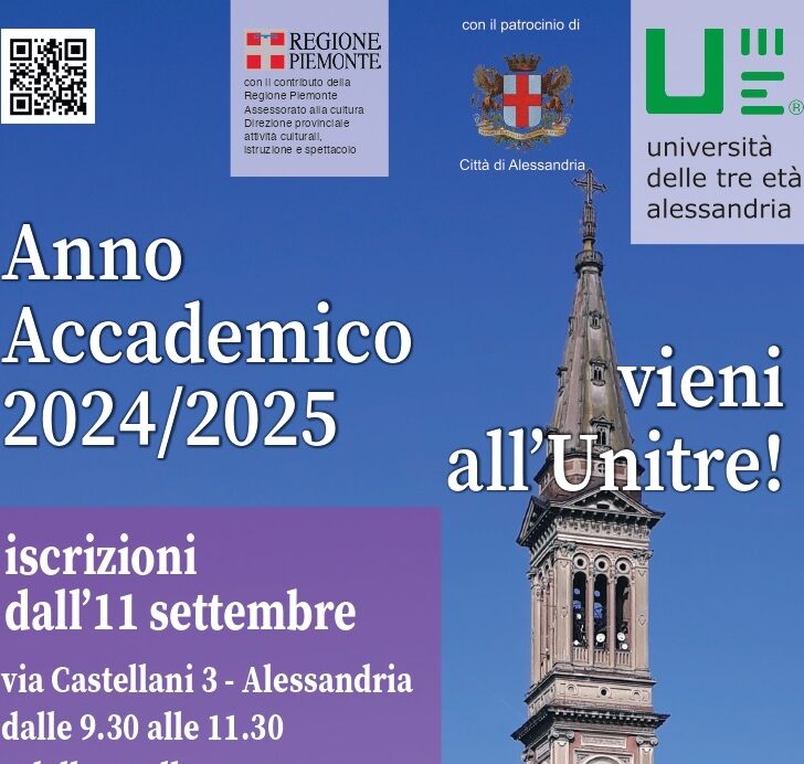 Università delle Tre Età di Alessandria: corsi, laboratori e gite culturali per tenere la mente sempre allenata