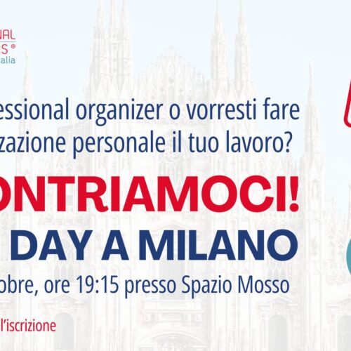 Milano ospita il primo evento nazionale per organizzatori professionisti