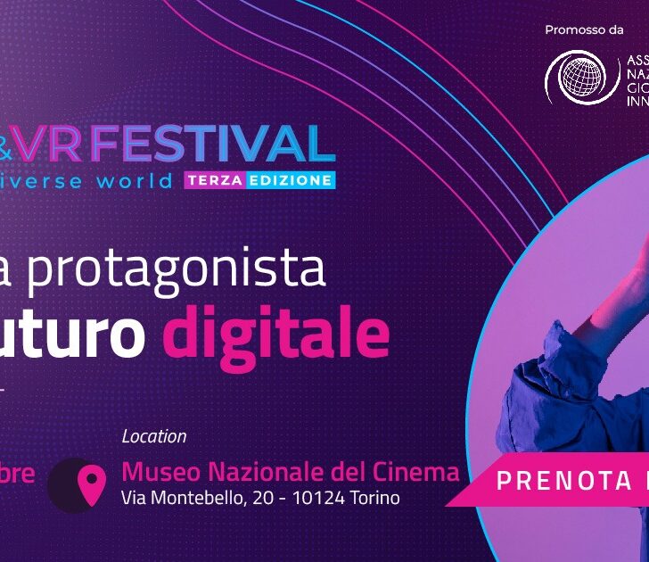 AI & VR Festival il 22 ottobre a Torino, Museo del Cinema