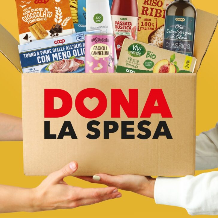 Sabato 12 ottobre nei negozi Coop si riempie il carrello della solidarietà