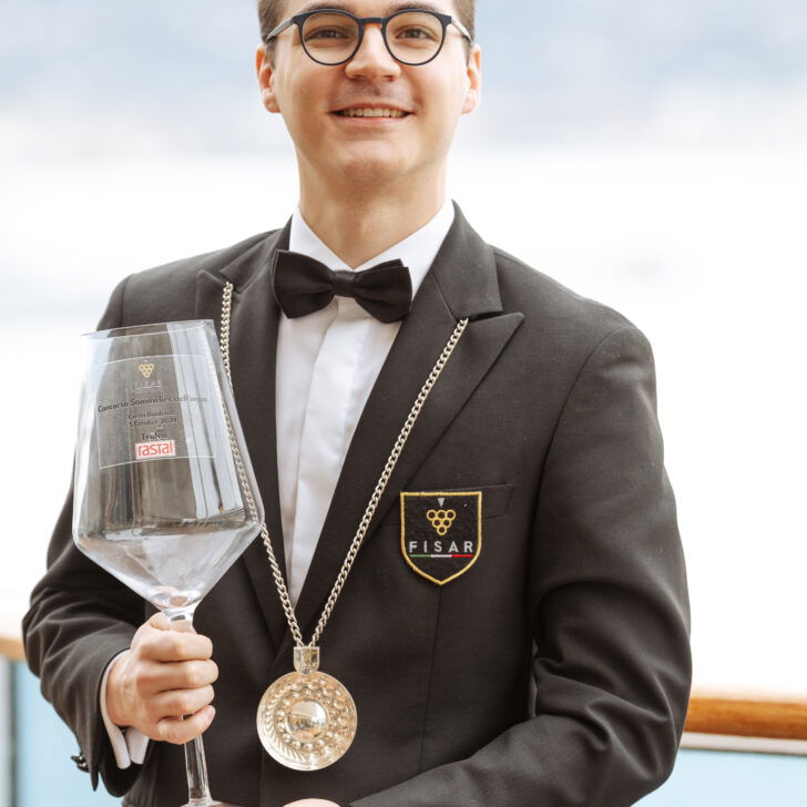 Alberto Rabachin di Vigevano conquista il titolo di Miglior Sommelier FISAR 2024