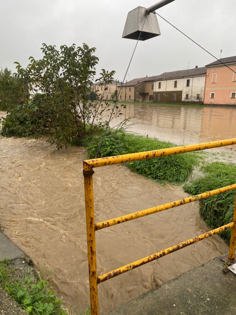 Rio Lovassina Litta allagamenti 8 ottobre 2024