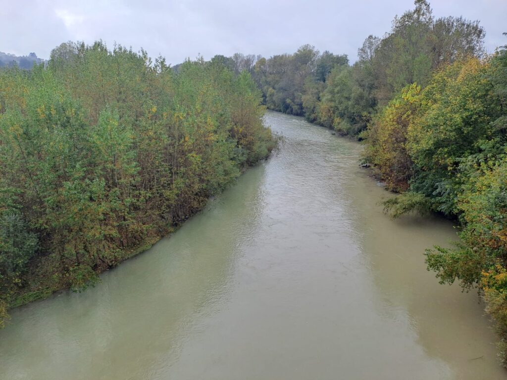 Fiume Bormida Acqui Terme 16 ottobre 2024