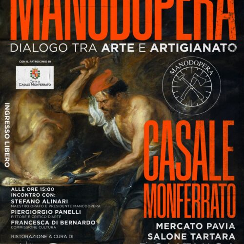 Al Mercato Pavia di Casale arriva la mostra di artigianato e arte “Manodopera”