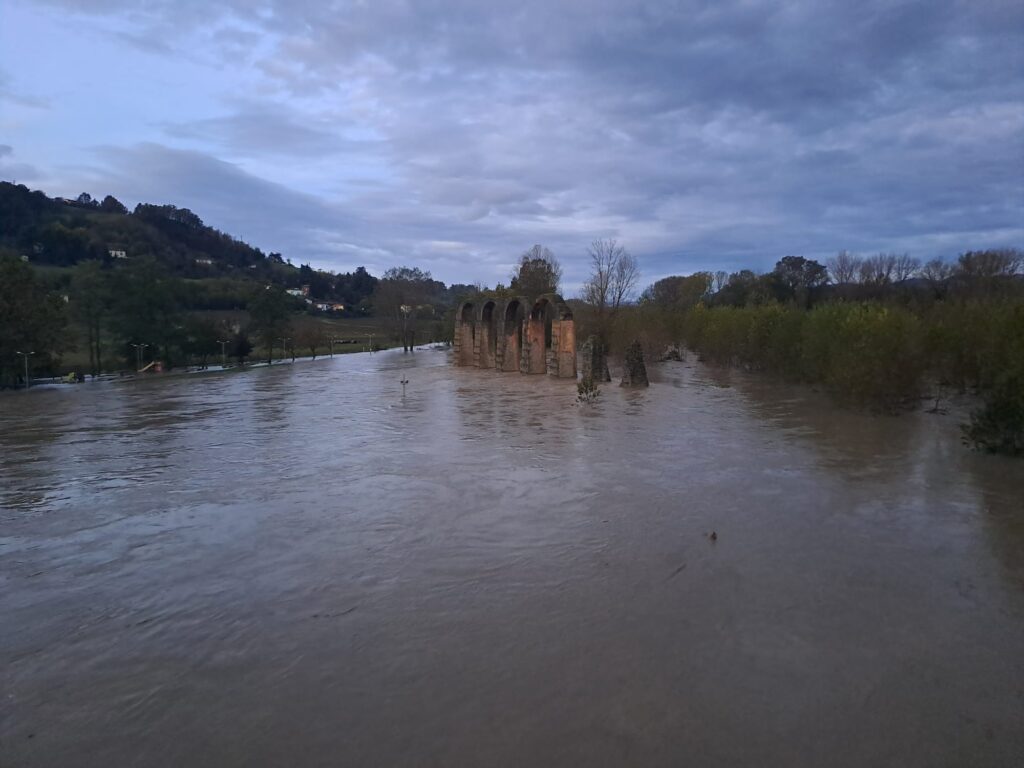 Esondazione Bormida Acqui 27 ottobre 2024