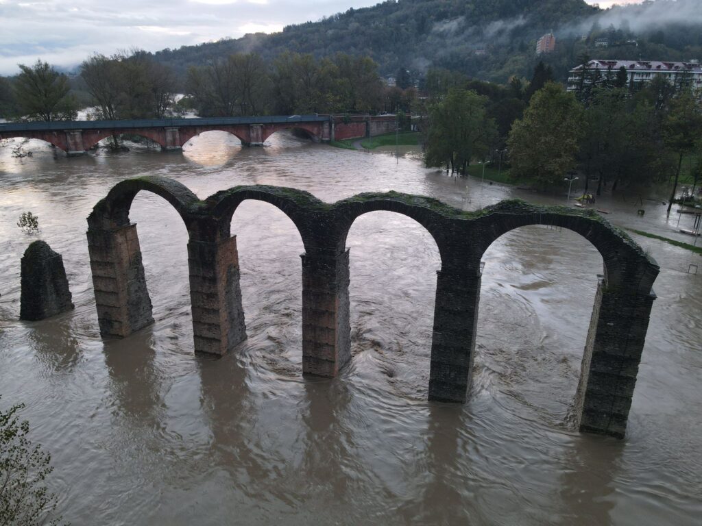 Esondazione Bormida Acqui 27 ottobre 2024