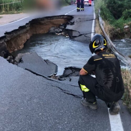 Riapre la Provinciale 412 a Torrevecchia Pia: viabilità ripristinata dopo il crollo di fine luglio