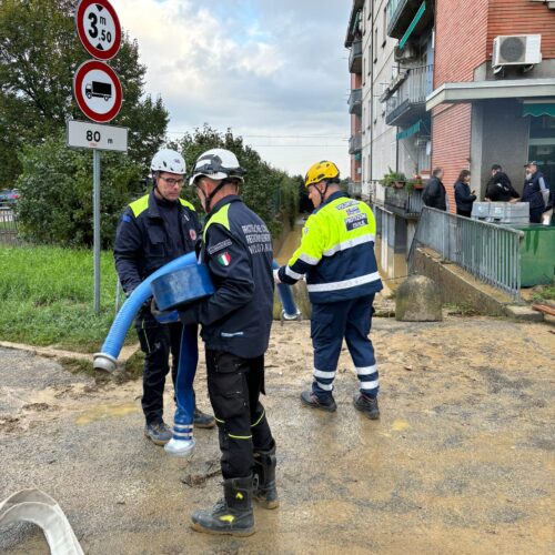 La Protezione civile piemontese in aiuto dell’Emilia-Romagna colpita dal maltempo