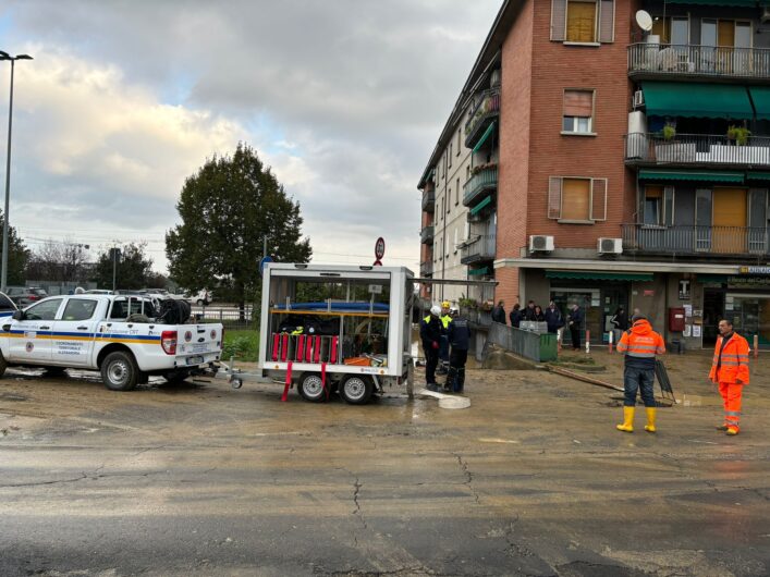 La Protezione civile piemontese in aiuto dell’Emilia-Romagna colpita dal maltempo