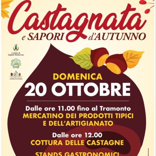 Domenica 20 ottobre castagne e sapori d’autunno a Tagliolo Monferrato