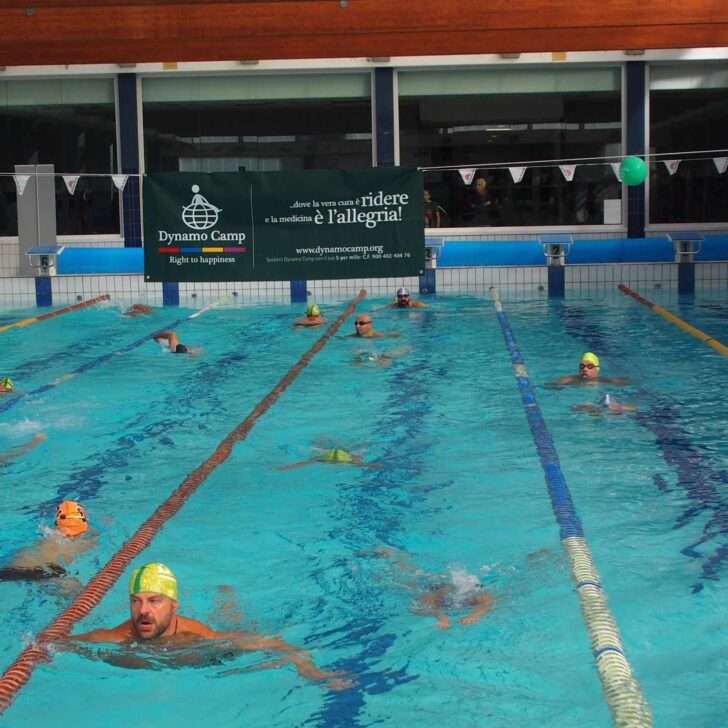 Dynamo12Ore: oltre 200 nuotatori all’evento benefico alla piscina Monferrato Active di Casale