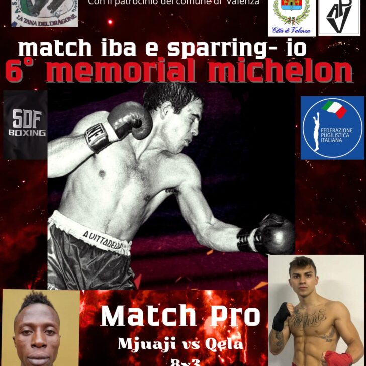 Sabato sera a Valenza la grande boxe con il Memorial Benito Michelon