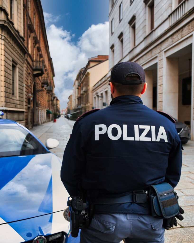 poliziotti quartiere polizia alessandria