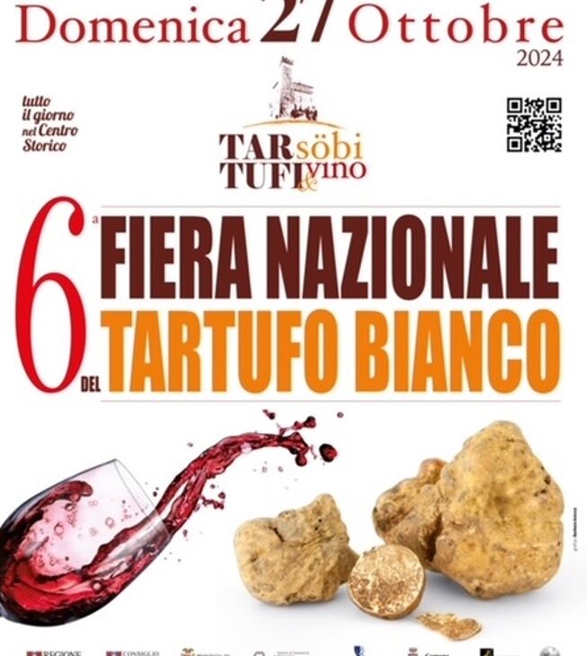 Domenica 27 ottobre la Fiera Nazionale del Tartufo bianco a Trisobbio