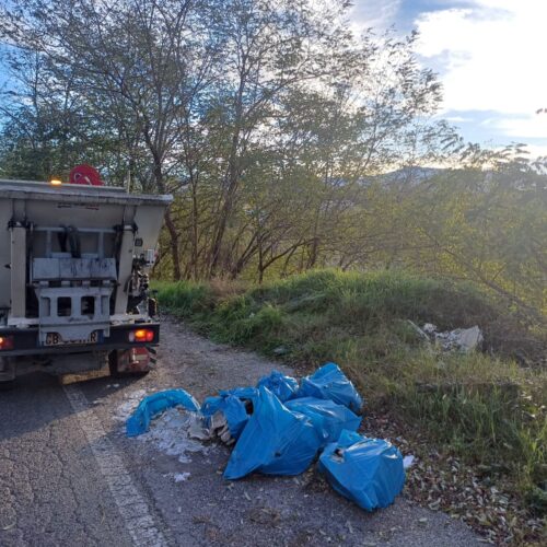 Discarica abusiva a Serravalle: trovato il colpevole e area bonificata